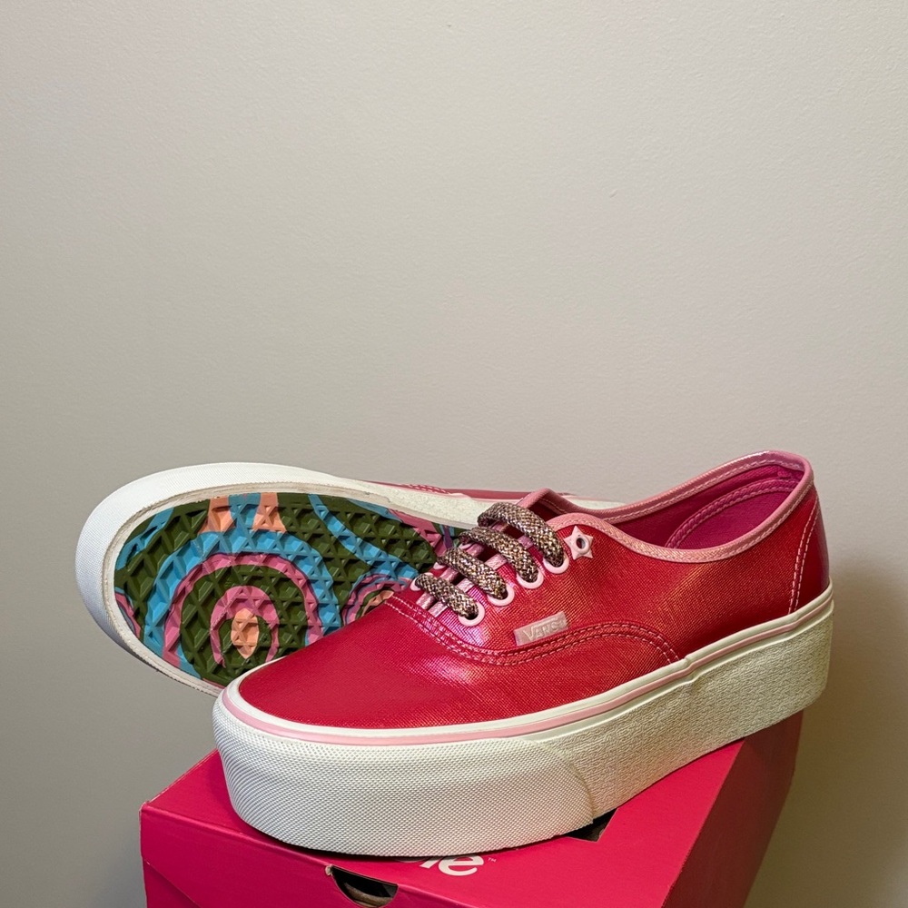 Vans Pink Barbie Sneakers